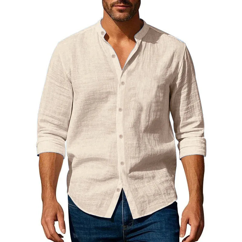 Camicia Henley Lunga