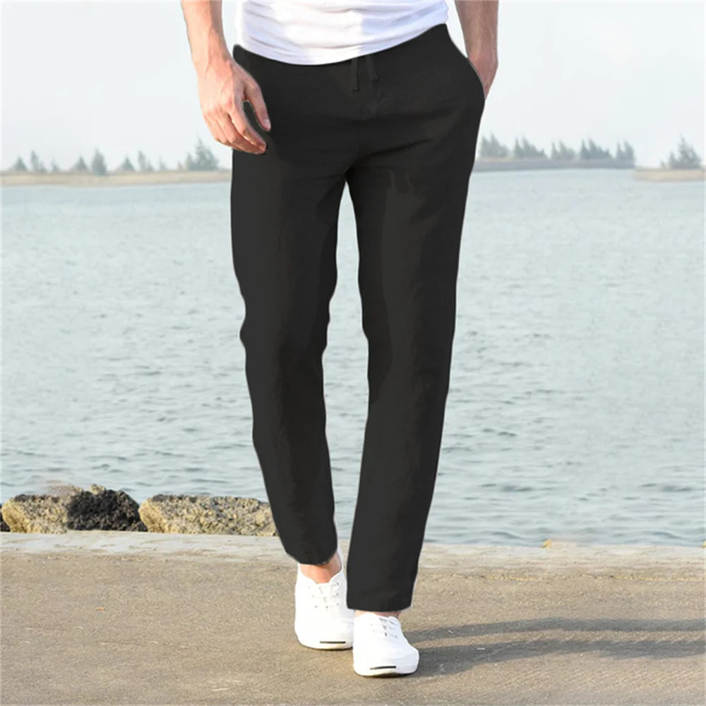 Pantaloni Lino & Cotone