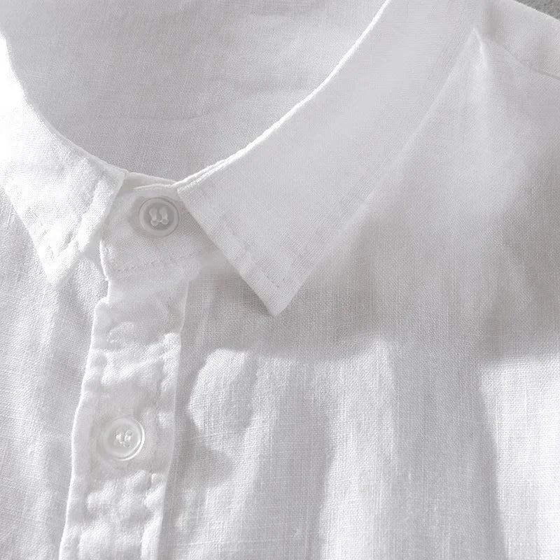 Camicia Corta in Lino