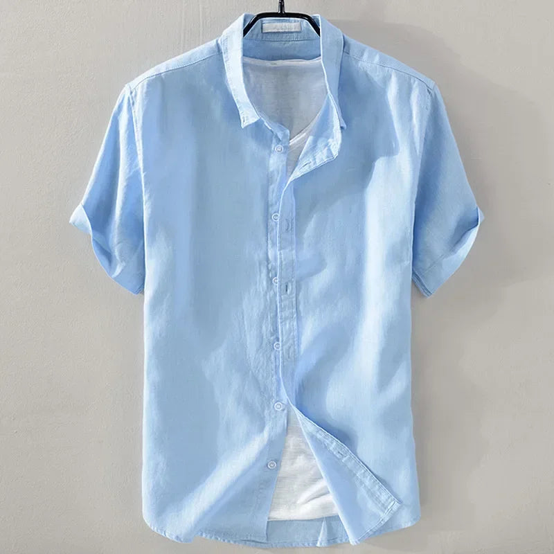 Camicia Corta in Lino