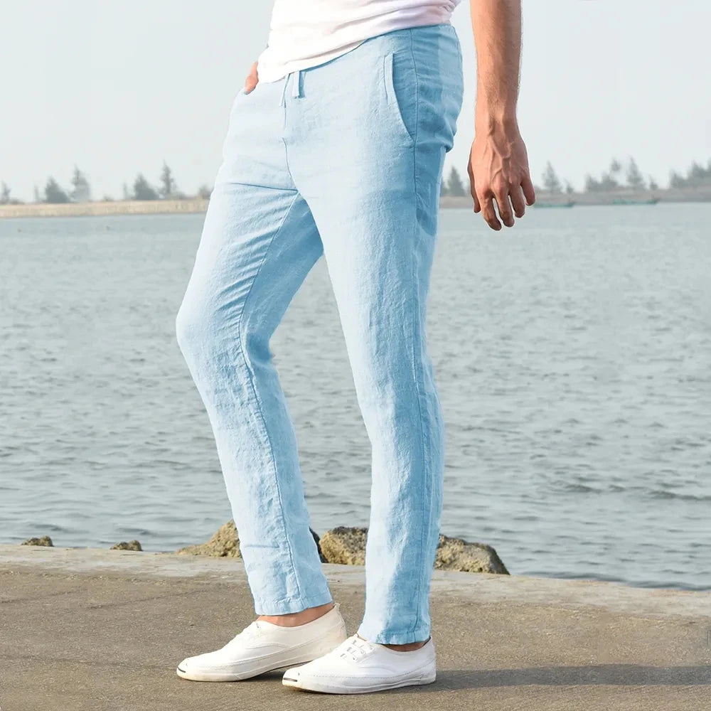 Pantaloni Lino & Cotone