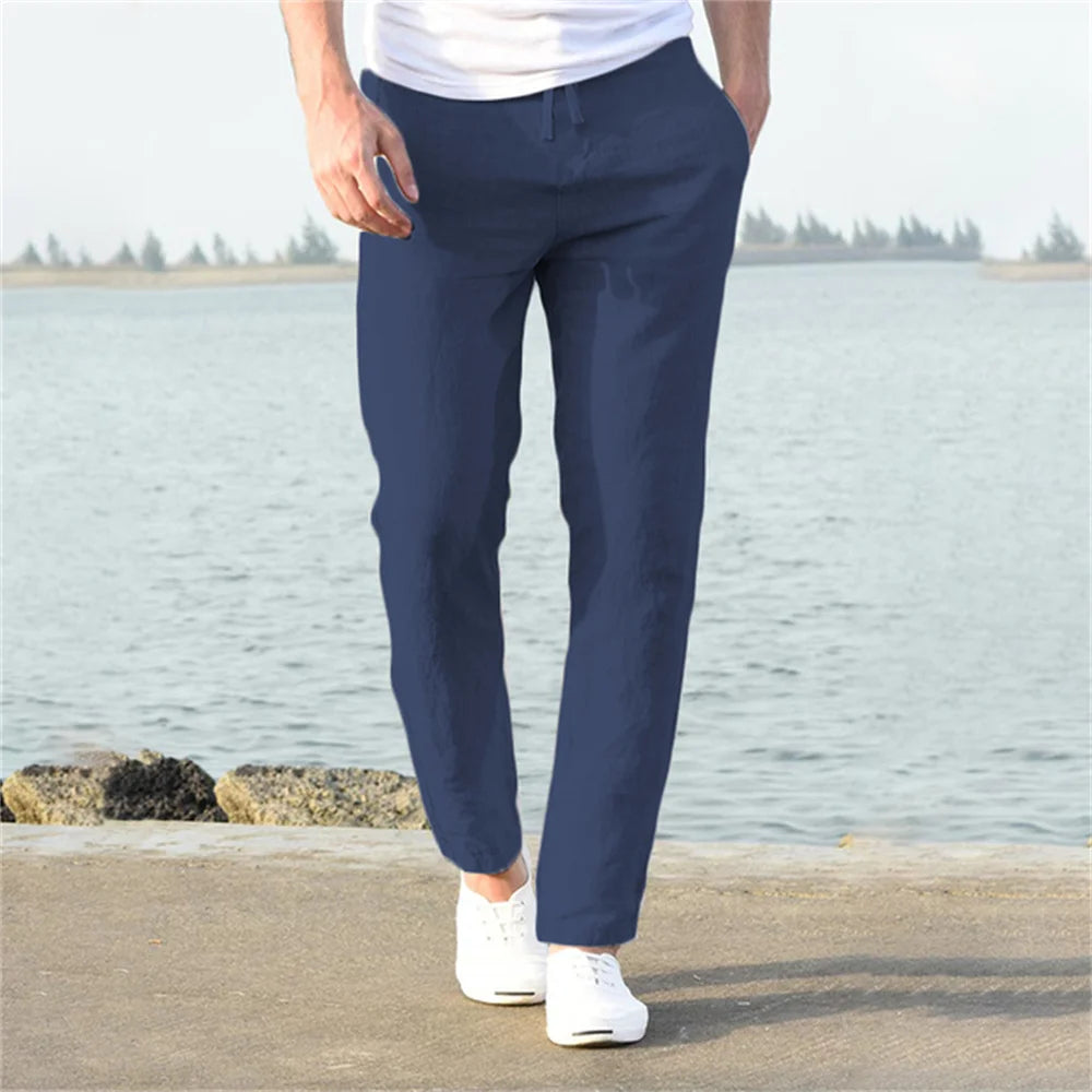 Pantaloni Lino & Cotone