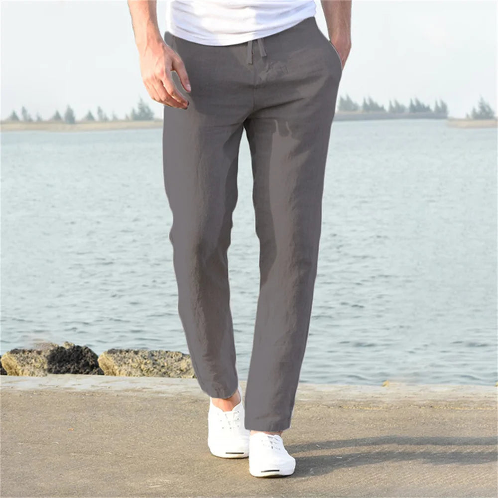 Pantaloni Lino & Cotone