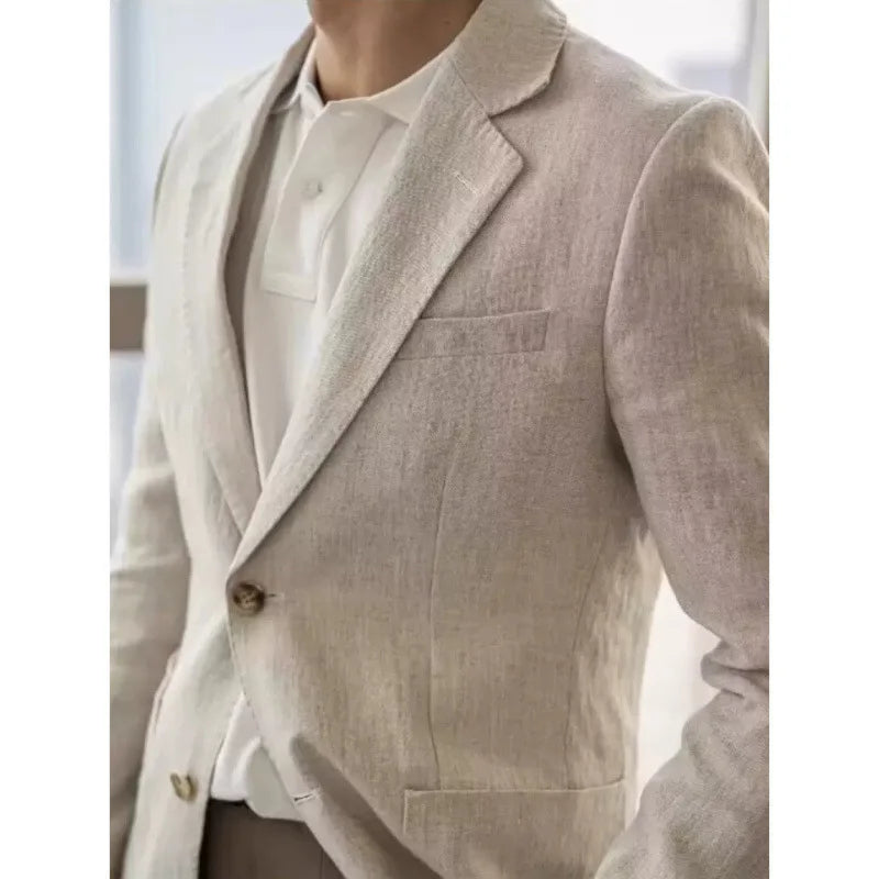 Giacca Slim in Lino