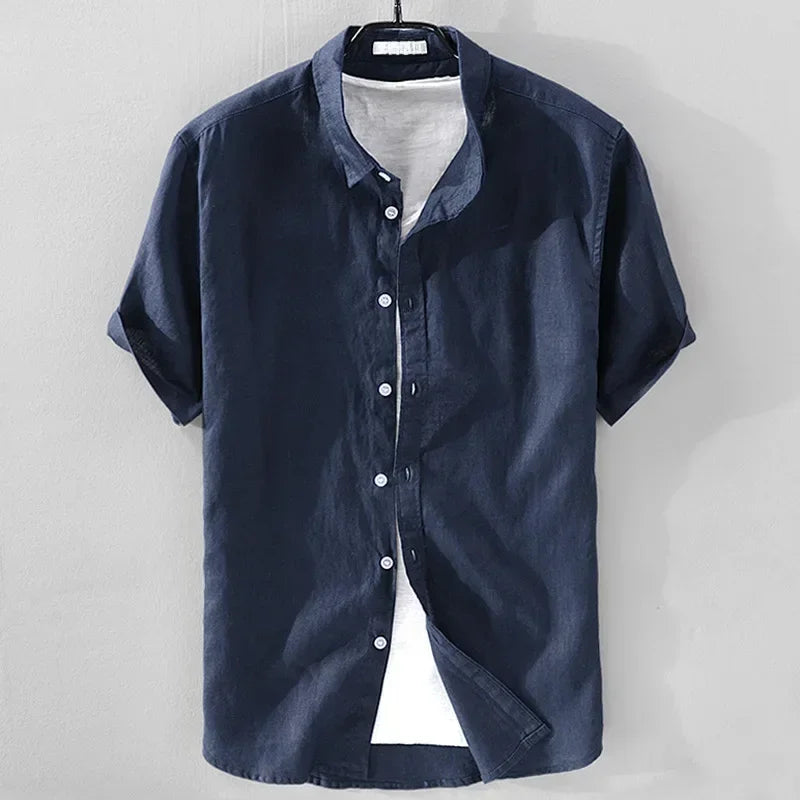 Camicia Corta in Lino