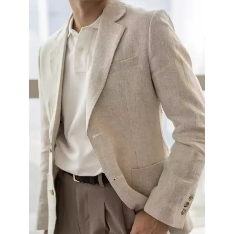 Giacca Slim in Lino