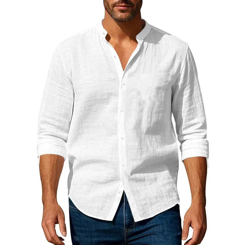 Camicia Henley Lunga
