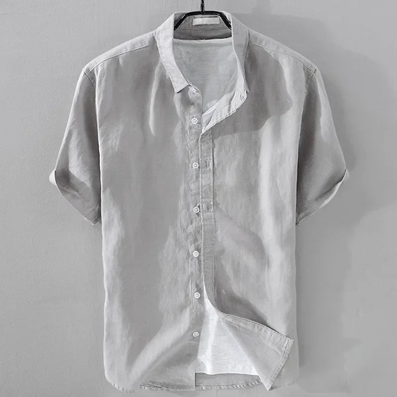 Camicia Corta in Lino